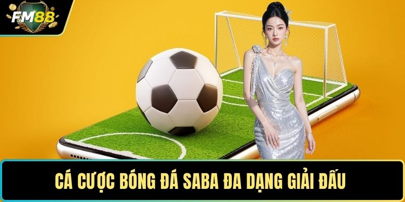 Cá cược bóng đá Saba đa dạng giải đấu 
